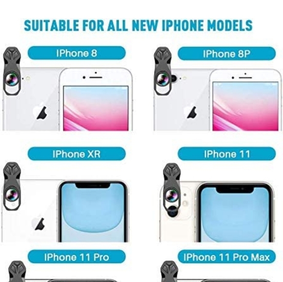 Smartphone Lenses (Apexel Brand 11 in 1) - Picture 3 of 5